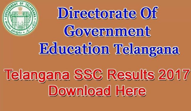 TS SSC Results 2017