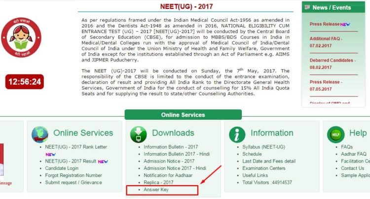 NEET 2017 Revised answer keys available - check it now on cbseneet.nic.in