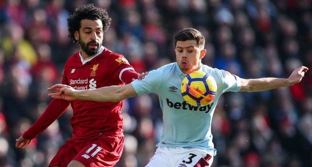 Liverpool vs West Ham United