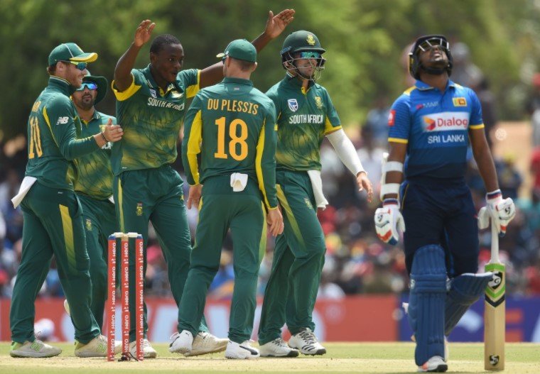 SL vs SA Live Score