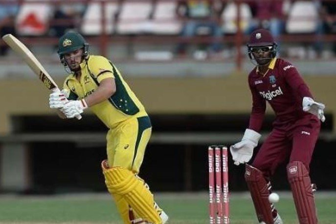 AUS vs WI Live Score