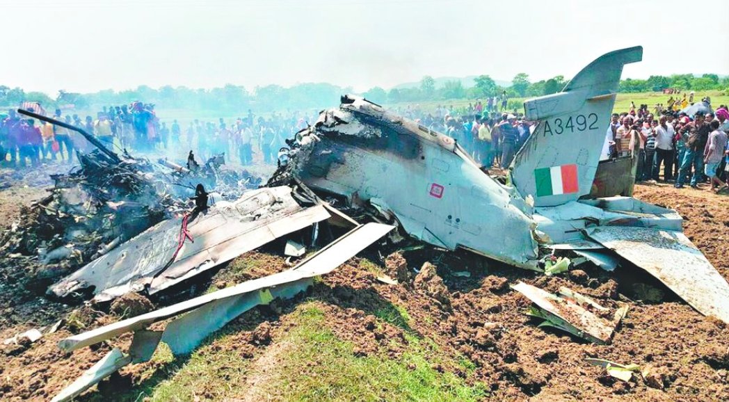 Indian Air Force plane explodes and crashes 