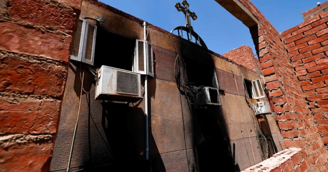  18 children in Egypt church fire